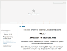 Tablet Screenshot of keja-chancza.pl